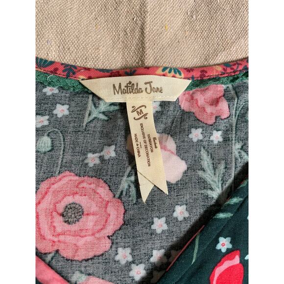 Matilda Jane Once Upon a Time Yesteryear Blouse SZ M - Picture 4 of 7